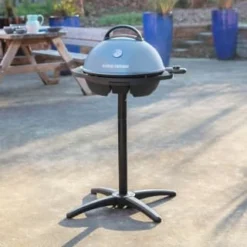 George Foreman Indoor-Outdoor BBQ Grill -B&M 268846 george foreman bbq grill 5