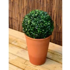 Solar Powered Topiary Ball - White LED 28cm 5 Solar Powered Topiary Ball - White LED 28cm -B&M 3069331 hanging topiary night edit1