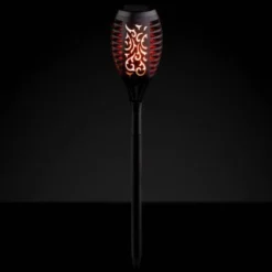 Morocco Solar Light Post 9 Morocco Solar Light Post -B&M 353593 morocco flame effect torch stake 48cm 3