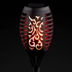 Morocco Solar Light Post 8 Morocco Solar Light Post -B&M 353593 morocco flame effect torch stake 48cm 4