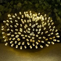 B&M 15 Eveready Solar Powered LED String Lights 120pk - Warm White
