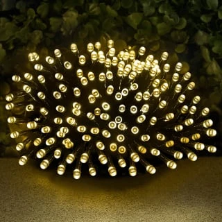 Eveready Solar Powered LED String Lights 120pk - Warm White 1 Eveready Solar Powered LED String Lights 120pk - Warm White