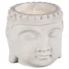 B&M Tranquil Garden Buddha Head Candle