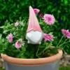 B&M Garden Gonk Plant Pot Stick - Pink
