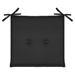 Luxury Seat Pads - Black 2pk 1 Luxury Seat Pads - Black 2pk