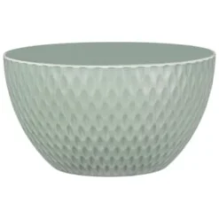 B&M Urban Textured Large Picnic Bowl - Green