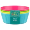 B&M Little Safari Picnic Bowls 4pk