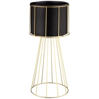 B&M New York Tall Wire Planter With Stand 1 B&M New York Tall Wire Planter With Stand