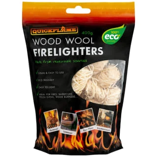 B&M Quickflame Wood Wool Firelighters 1 B&M Quickflame Wood Wool Firelighters