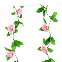 Artificial Rose Solar Curtain -B&M 392925 150x150cm artificial rose solar curtain 2