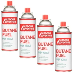 Outdoor Adventure Butane Gas Cartridges 4pk
