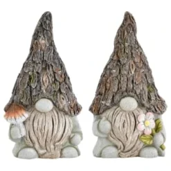 B&M Solar Rustic Gonk Gnome Ornament - Mushroom 5 B&M Solar Rustic Gonk Gnome Ornament - Mushroom -B&M 393242 solar rustic gonk gnome ornament group