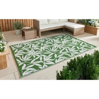 B&M Extra Large Outdoor Rug 1.5 X 2.1m - Green 1 B&M Extra Large Outdoor Rug 1.5 X 2.1m - Green
