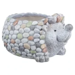 B&M Hedgehog Pebble Planter