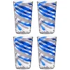 B&M Ocean Air Swirl Tumblers 4pk