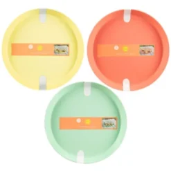 B&M Food Tray With Clear Lid - Yellow -B&M 394984 food tray with clear lid group