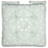 B&M Luxury Seat Pad - Green Floral Print