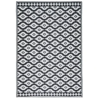 B&M Large Outdoor Rug 1.2 X 1.8m - Black 3 B&M Large Outdoor Rug 1.2 X 1.8m - Black - Image 3